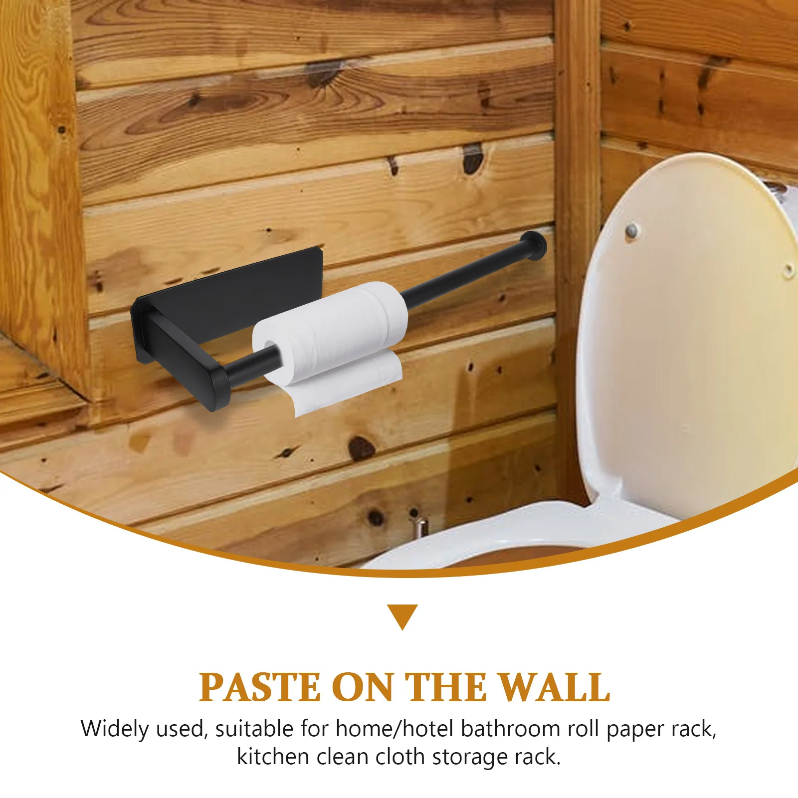 

Modern Stainless Steel Wall-Mounted Roll Paper Towel Holder Bathroom Kitchen Organizer Stylish Safe for Kids