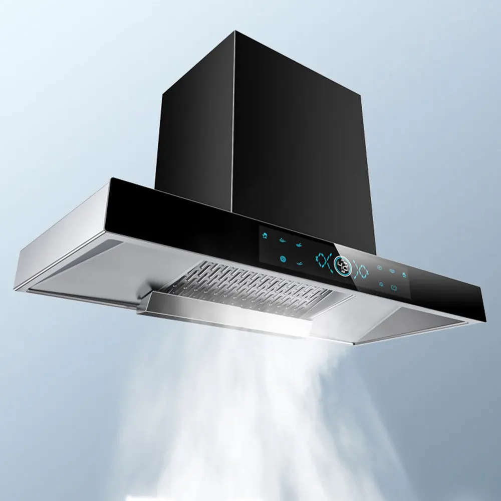 90ซม.ด้านบน-ดูดดูดขนาดใหญ่ช่วง Hood ครัวสไตล์ยุโรปขนาดเล็ก T-Type Off-แถวช่วง Hood CXW-268-T668