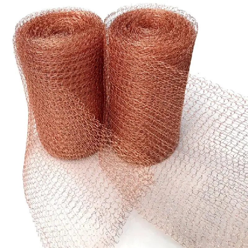 Mesh Woven Filter Pure Copper Sanitary Food Grade For Distillation Moonshine Home Brew Beer Portable Household Supplies