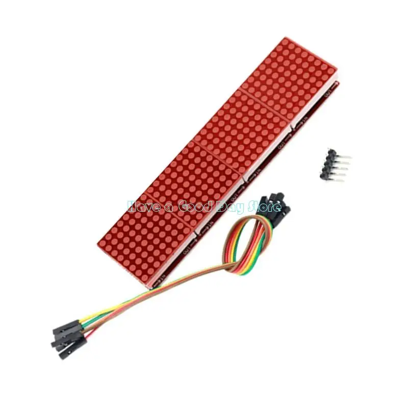 462D Small Form Factor MAX7219 Dot Matrixs Display Module with 5Pin Communication Interfaces for 5V Logical Projects Application