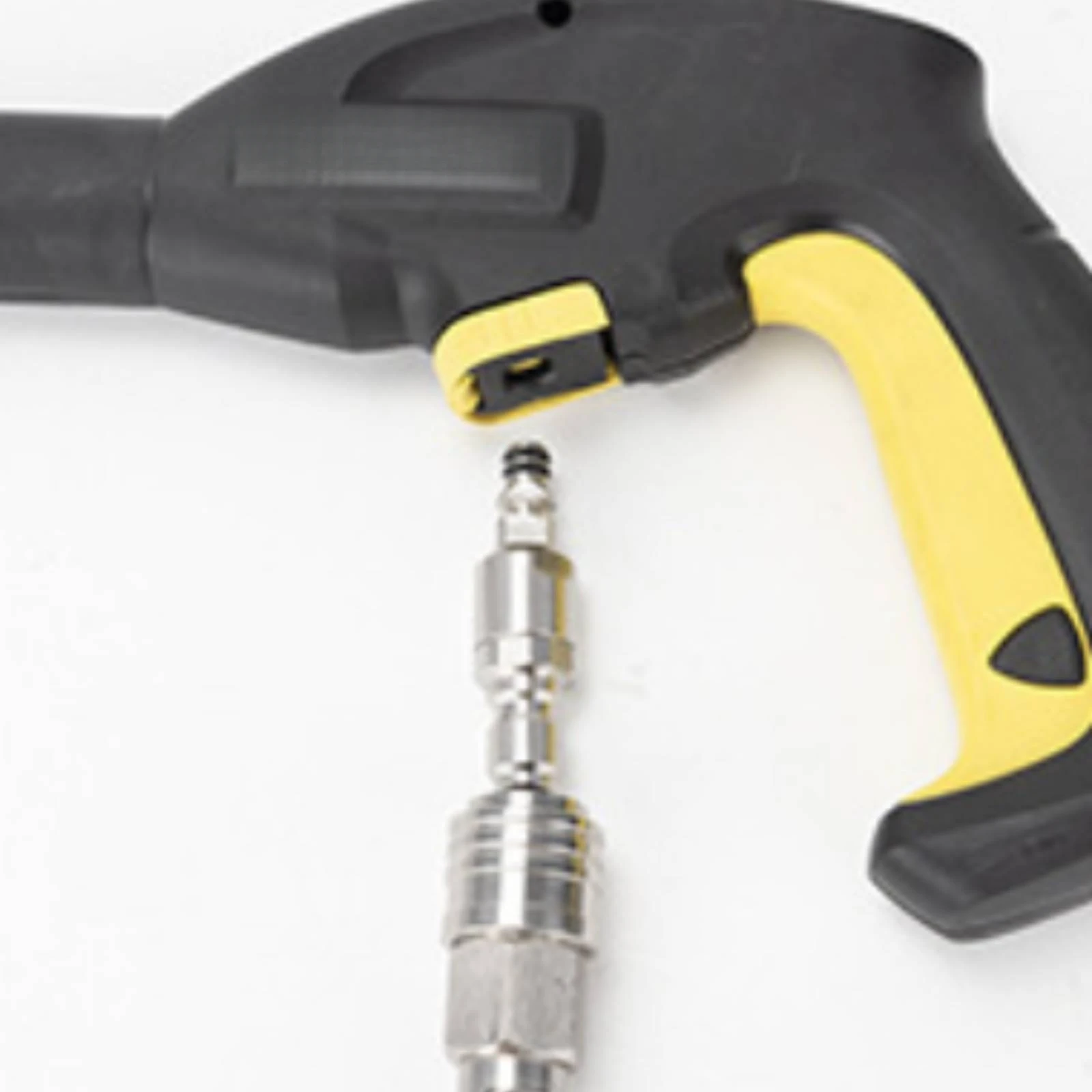 Pressure-Washer Hose Adapter Stainless Steel Pressure Washer Hose Adapter Fittings Self-Locking for Garage, Workshop