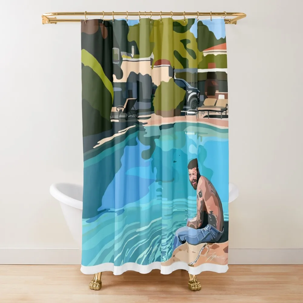 

AUSTIN Shower Curtain Luxury Bathroom Curtain