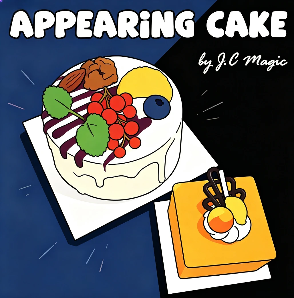 ハッピーバースデー-アピアリングケーキ-by-jc-stage-マジックトリック-クローズアップ-イリュージョン-メンタリズム-ギミック-小道具-ロマンチックケーキ-アピアリングマジア