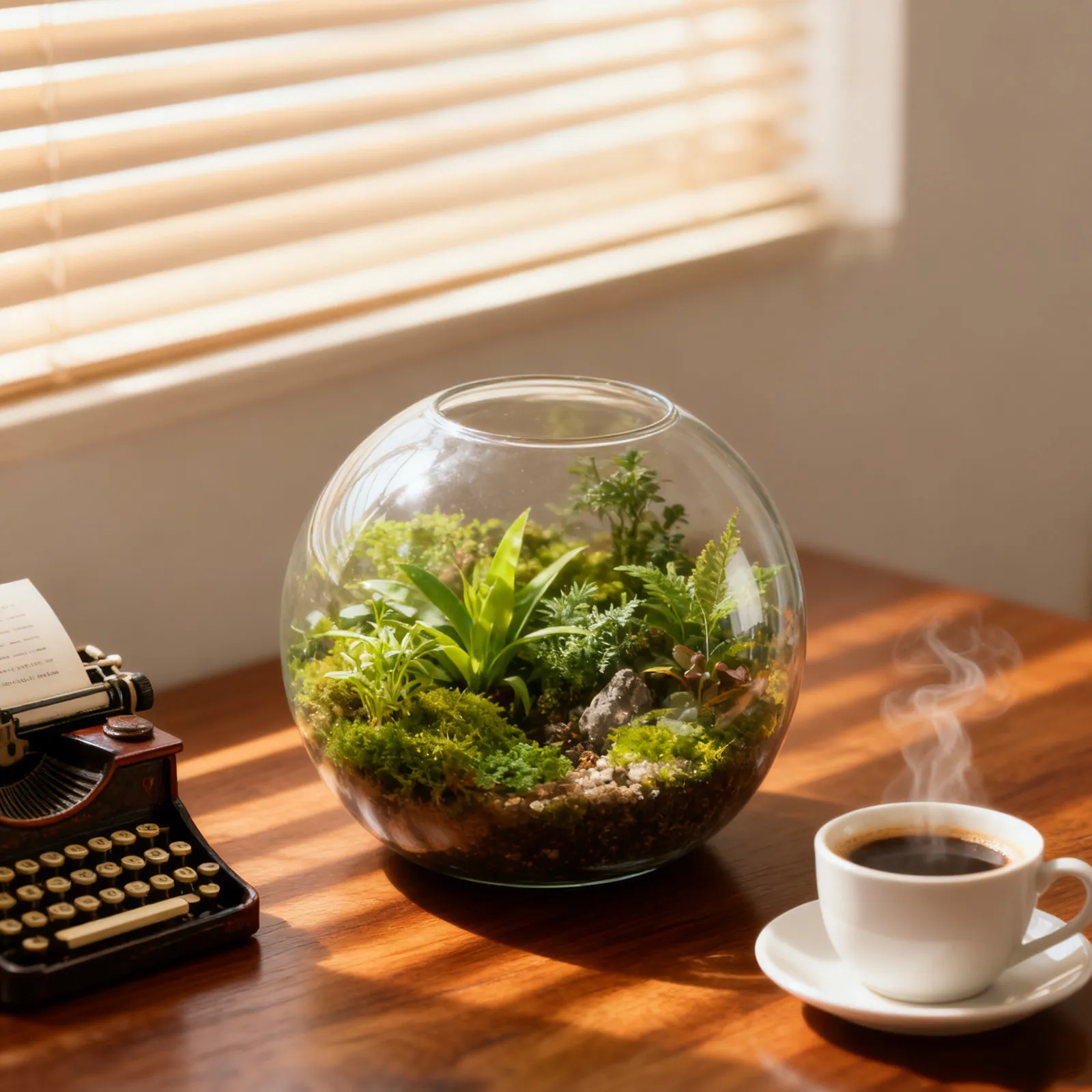 1Pcs Chic Handcrafted Micro Landscape Glass Bottle Terrarium for DIY Home Office Decoration Living Room Bedroom Countertop Mini