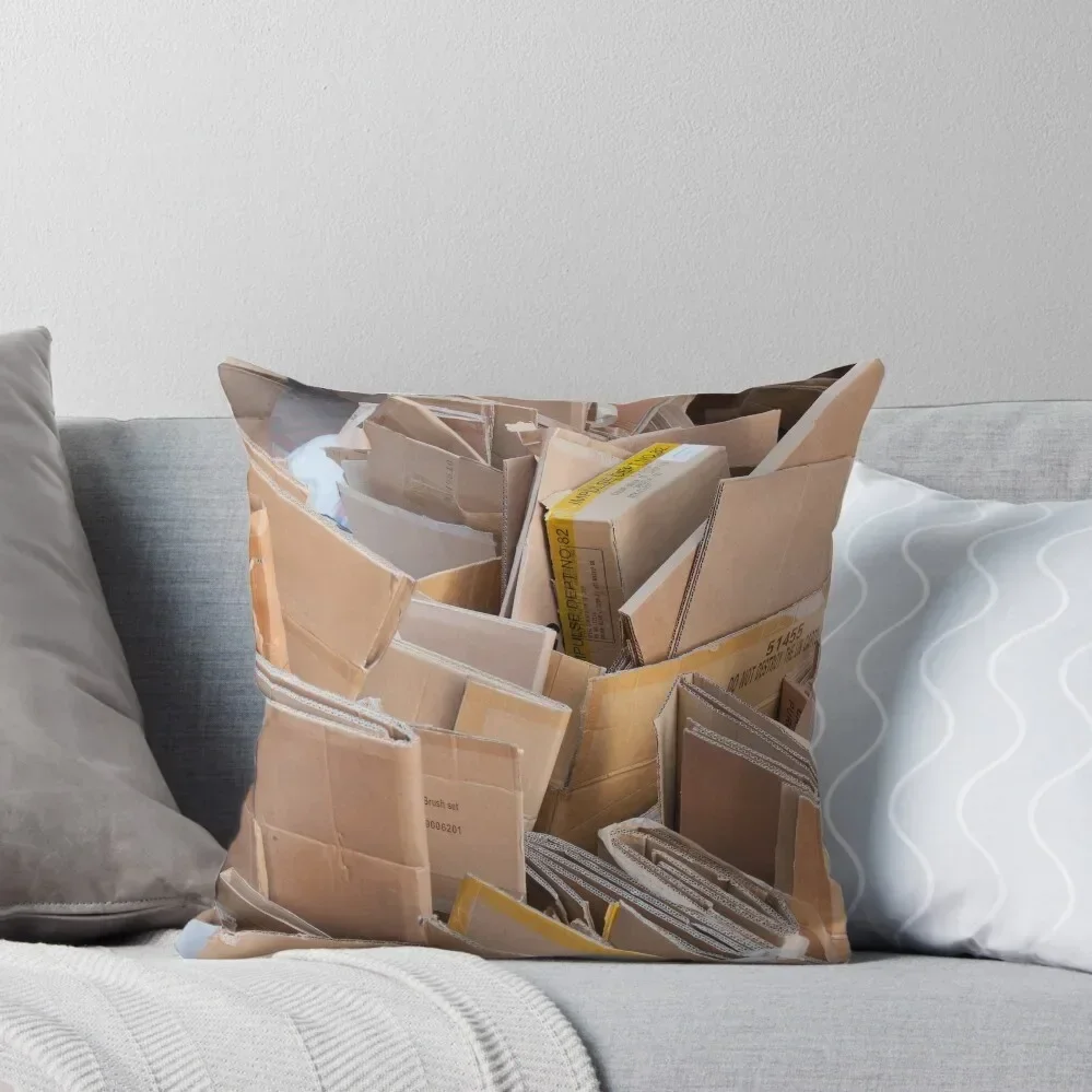 

Cardboard boxes for recycling. Throw Pillow Throw Pillow Covers pillowcases for sofa cushions pillow