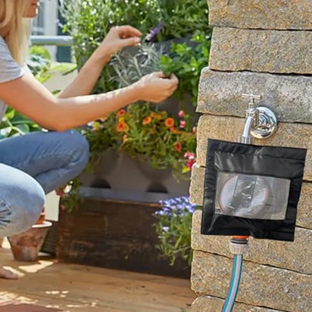 Outdoor Irrigation Timer Cover with Clear Front Panel to Maintain Timer Functionality Under All Weather Conditions