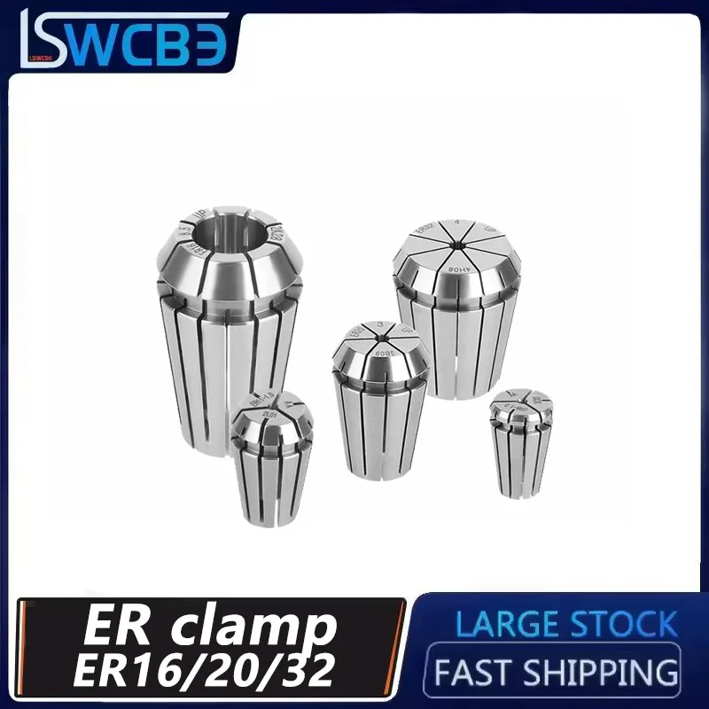 

ER16/20/32 Cylinder Clamp Porous Drill Chuck Machining Center Milling Machine Engraving Machine Chuck ER Spring Shuck