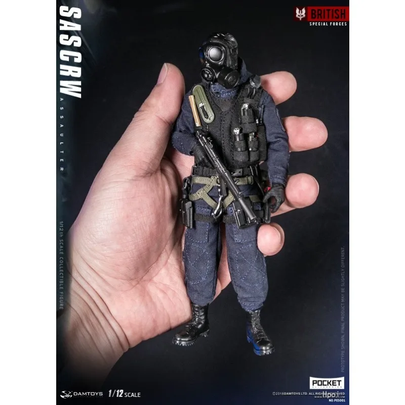 

Оригинальная коллекционная фигурка DAMTOYS 1/12: Бригада специального назначения ВВС Великобритании (PES001) — штурмовой мобильный десантный отряд, модель-игрушка, подарок