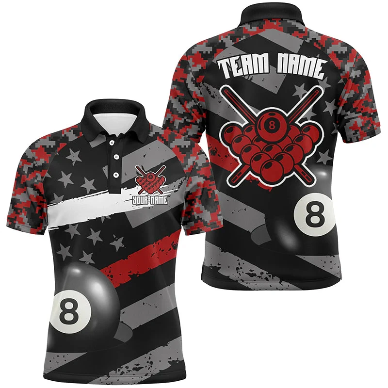 Men's Polo Shirt 3d Billard Print Short Sleeve Polo T Shirts For Men Fashion Team Uniform Loose Oversized Personalized Sport Tee