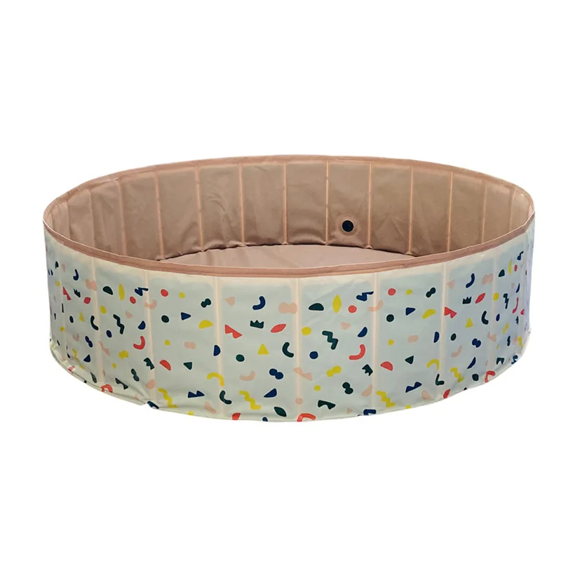 Wielofunkcyjny składany basen, basen z piłeczkami z zaworem spustowym, ogrodzenie do zabaw dla dzieci, basen wewnętrzny i zewnętrzny.