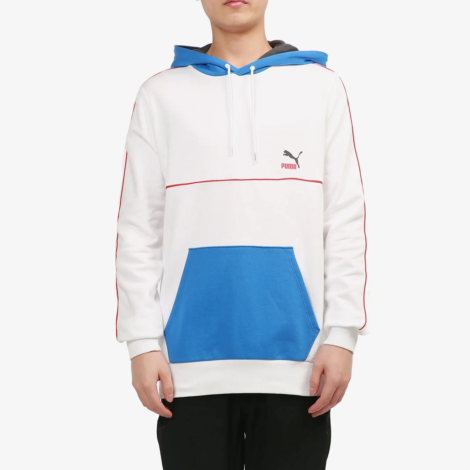 

Puma настоящая сезонная новая мужская спортивная дышащая повседневная толстовка с капюшоном 534158-02