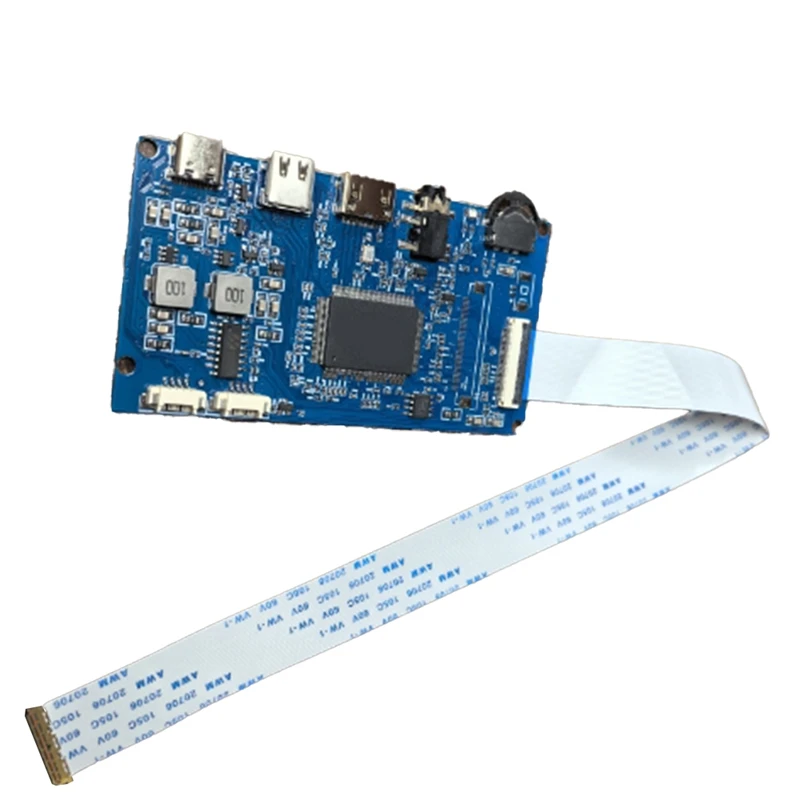 Mini -Compatible to EDP 30Pin IPS Screen LCD Driver Controller Board Monitor Laptop TYPE-C 1920x1080-BCBW