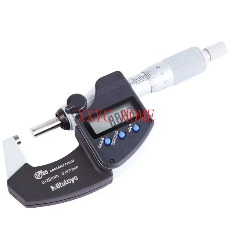 

Measuring Range 0-25mm/0.001 293-240-30 MDC-25PX Digital Outside Micrometers, IP65 Accuracy 1um