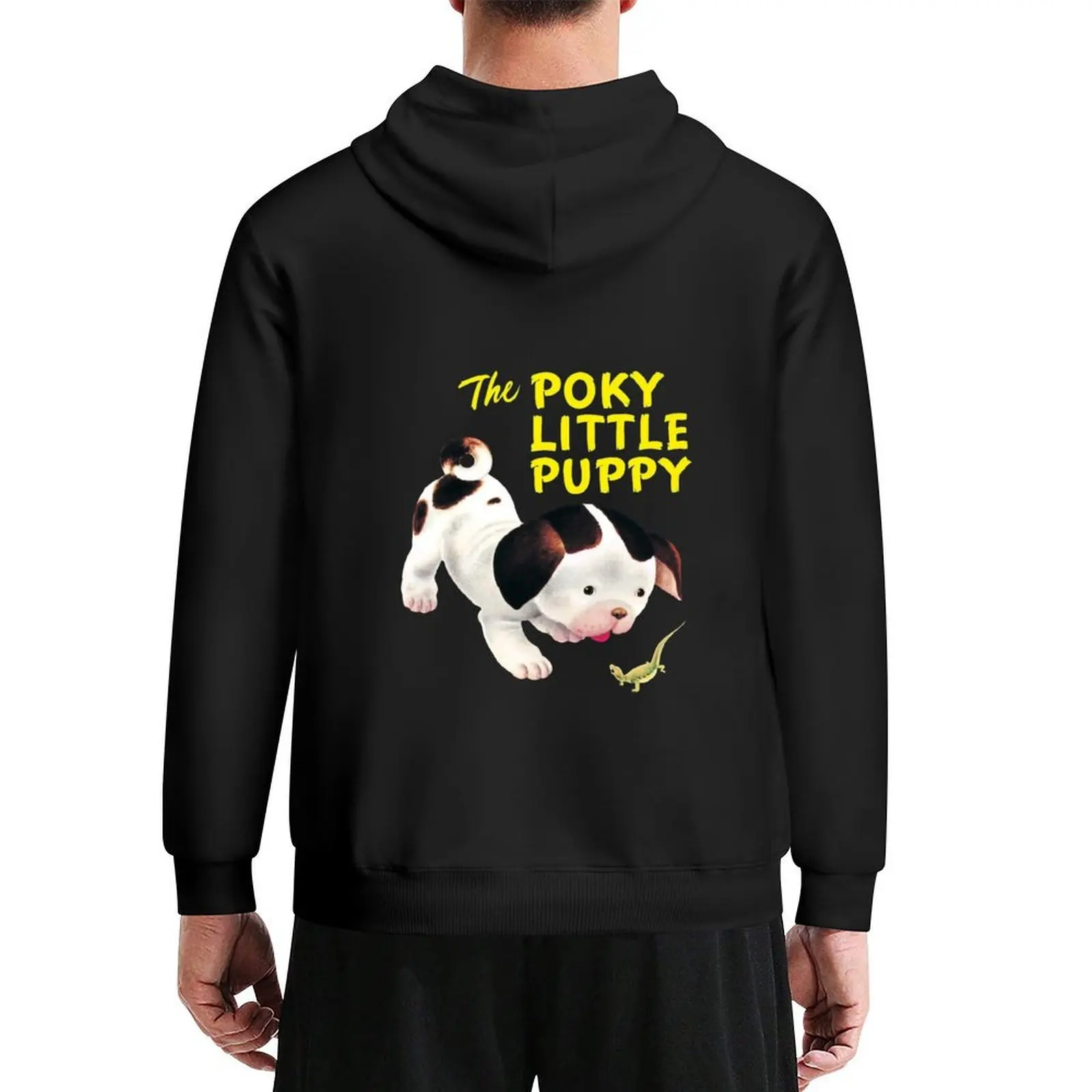 

Poky Little Puppy little golden book classic illustration Hoodie mens clothes male clothes winter clothes men hoodie