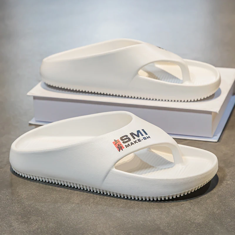 

Летние мужские шлепанцы из ЭВА: модный дизайн, большие размеры, легкая подошва, комфортные для дома и улицы