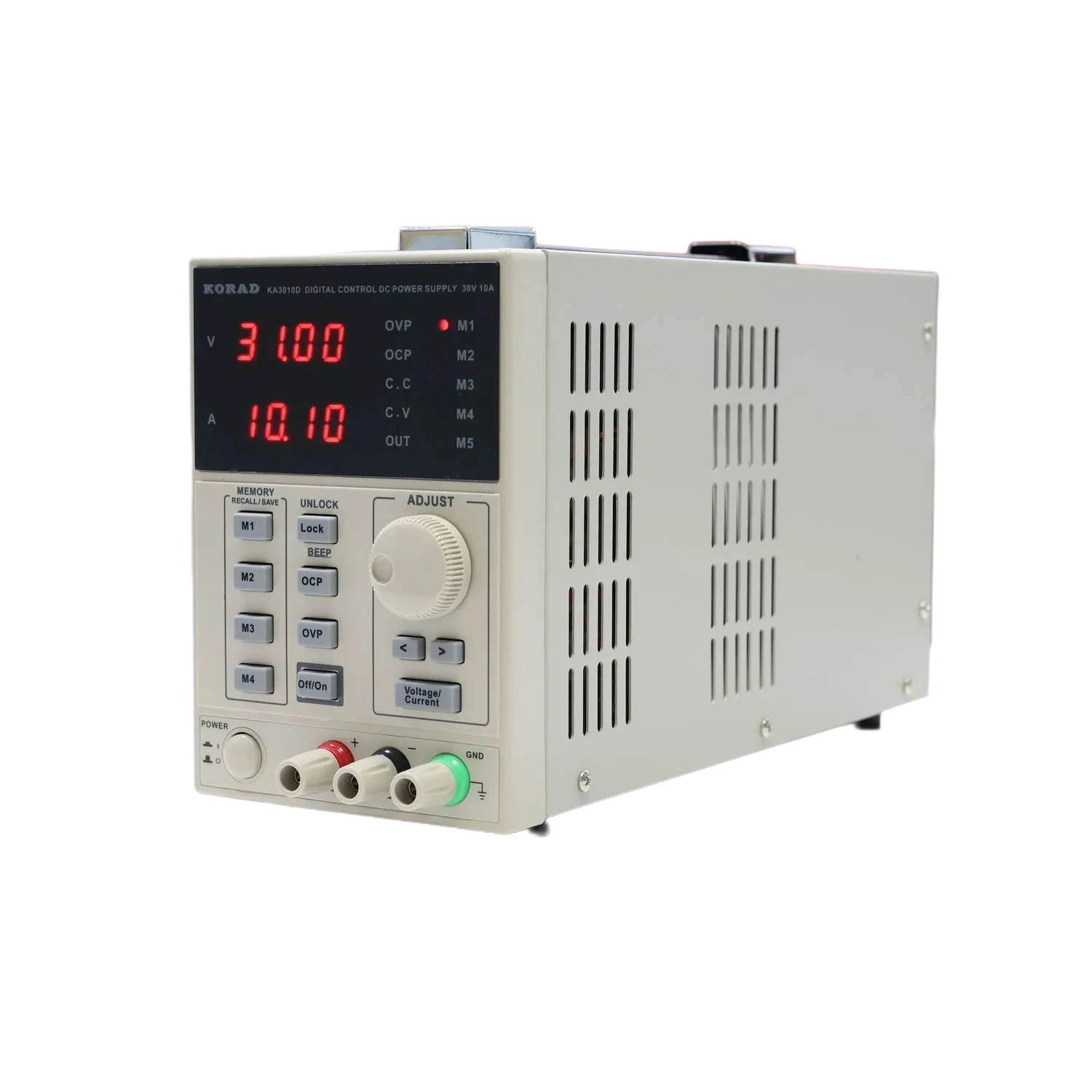 

KORAD KA3010D Precision Variable Adjustable 30V, 10A 0.01V 0.001A DC Linear Power Supply Digital Regulated Laboratory Class