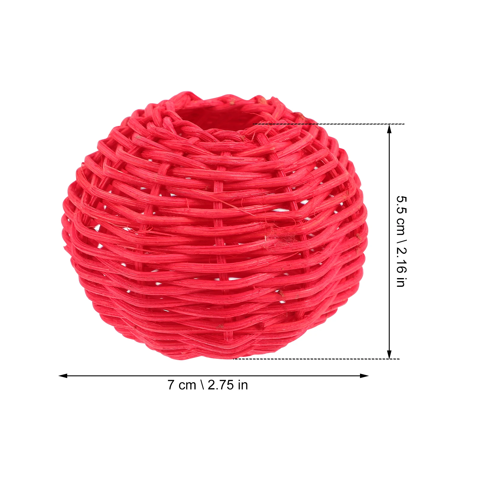 

2 Pcs Rattan Lampshade Pendant Ceiling Light Decorate Japanese Style Large Weaving