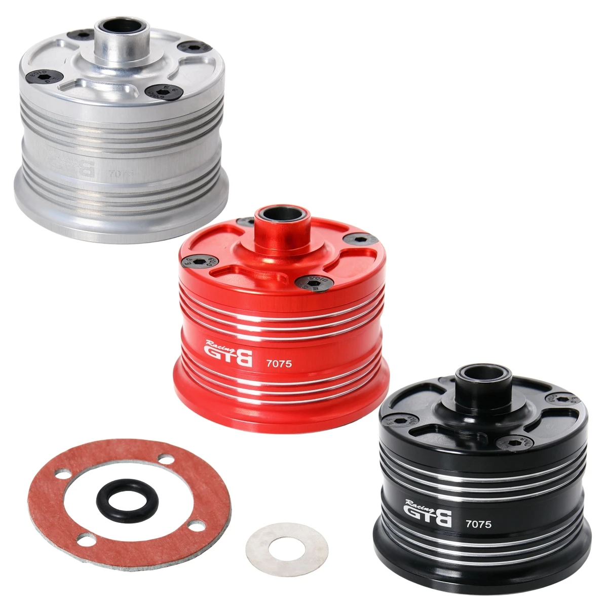 GTBRacing CNC Aluminum 7075 Differential Gearbox Housing for 1/5 RC Car LOSI DBXL Dbxl-e V1.0/2.0 MTXL Upgrade Part