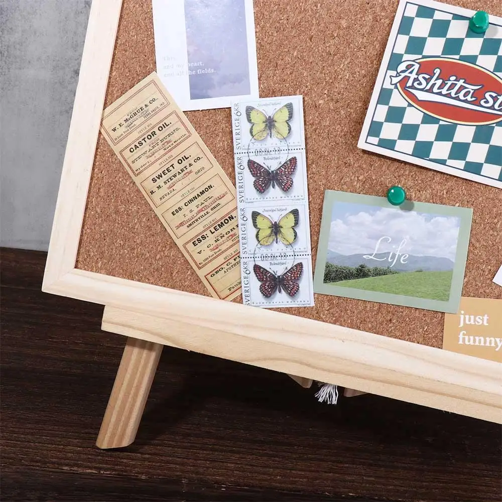 Shop Home Teaching Notice Note Board School Message Board Kit Jewelry Display Stand Photo Background Board Memo Board Frame