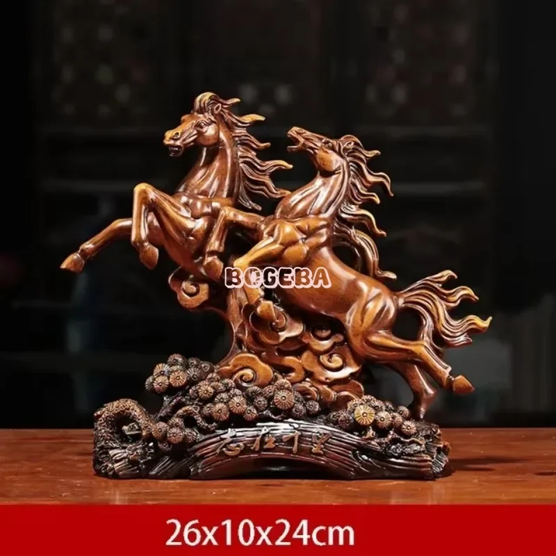 

Horse statue handicrafts living room desk study wine cabinet entrance home decoration opening gifts office decoration