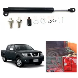 For Nissan Navara NP300 D23 2015 2016 2017 2018 1PCS Stainless Steel Tailgate Slow Down Shock Up Lift Gas Strut Car Accessories