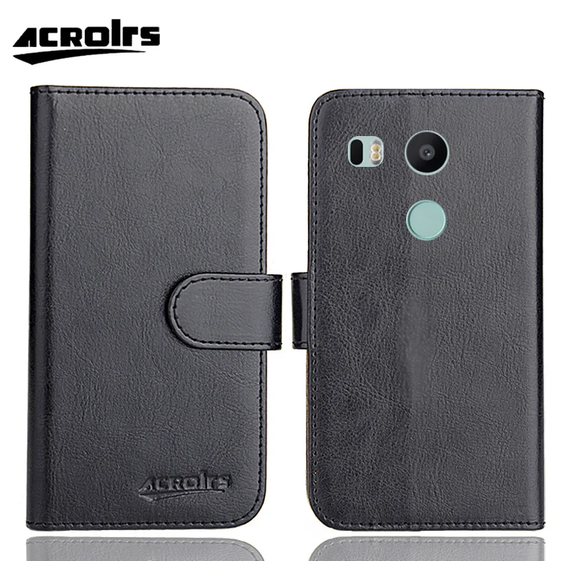 For LG Google Nexus 5X Case 5.2" 6 Colors Luxury Side Flip Customize Soft Leather Phone Protective Card Wallet Cover Bags