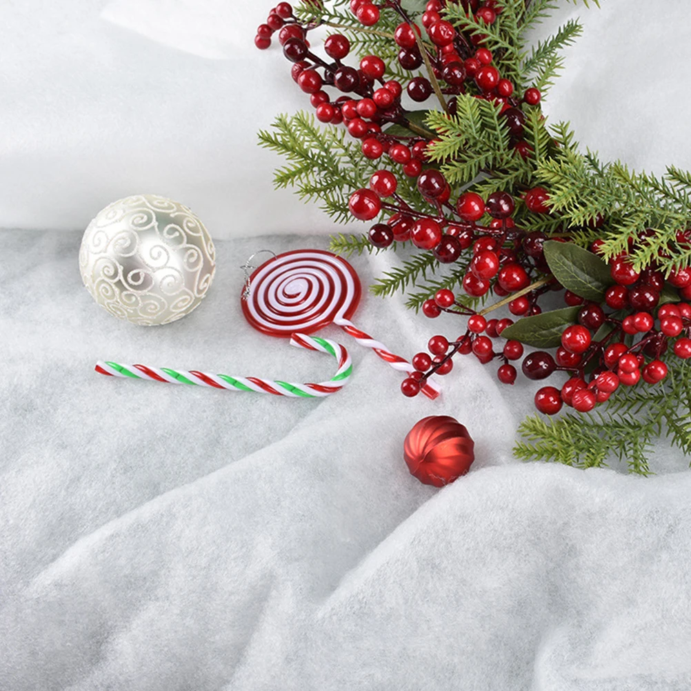 

1 Unit Fake Snow Christmas Blanket Simulated Snow Cotton for Xmas Scene Winter Wonderland Decor Indoor Outdoor Party Setup