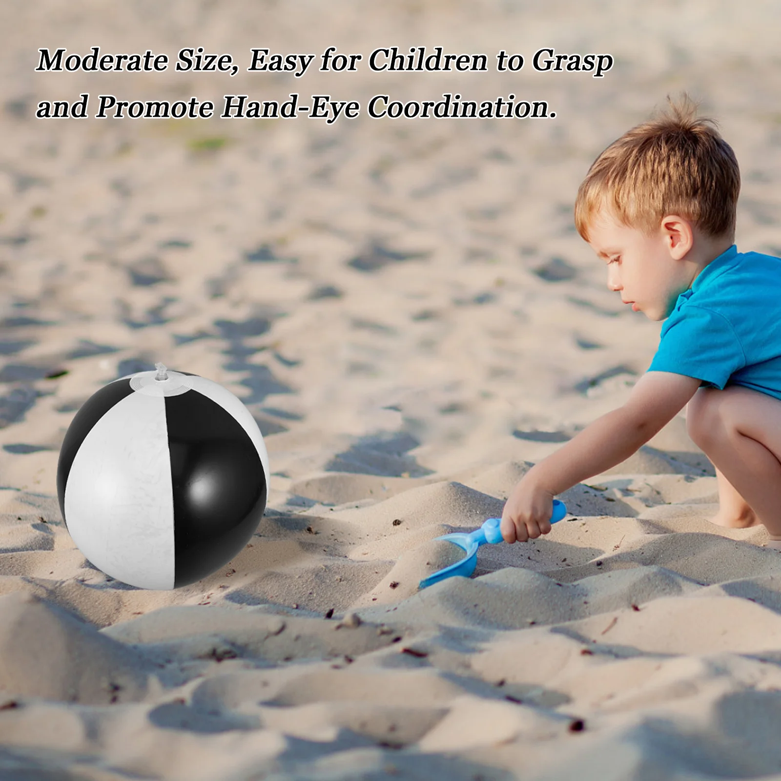 6 قطعة 36 سنتيمتر الملونة كرات الشاطئ القابلة للنفخ للأطفال الصيف بركة حفلة الحسنات في الهواء الطلق الفناء الخلفي ألعاب ألعاب الشاطئ بركة لعب للأطفال #2