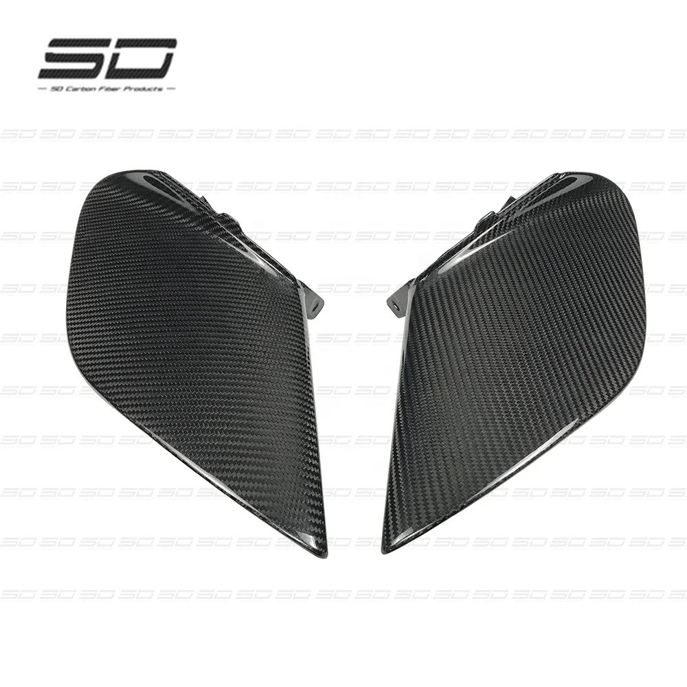 Dry Carbon Fiber Bodykit Accessories Air Vent Carbon Fiber For 488GTB N Style Matte / Glossy Carbon Side Vent