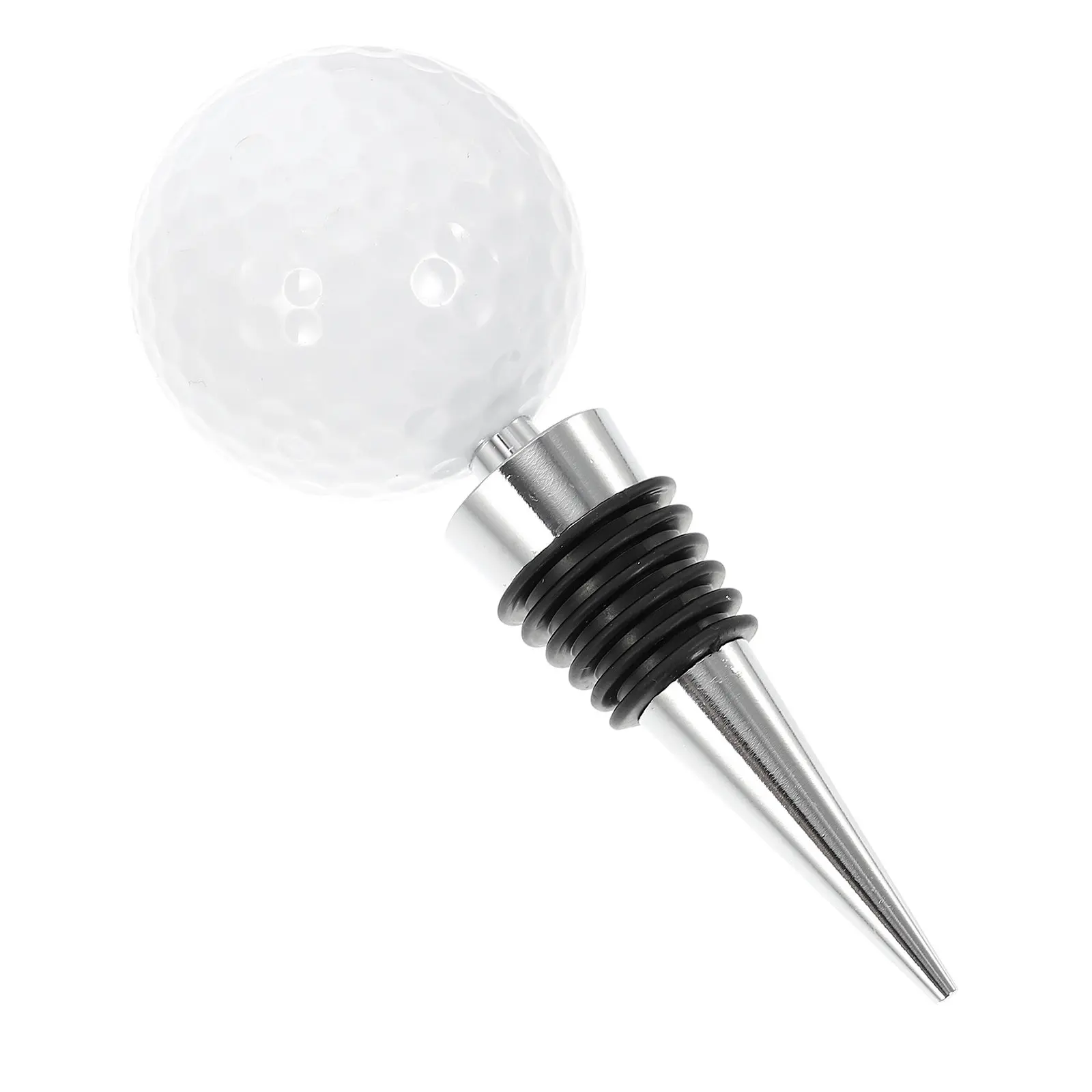 Wine Stopper Alloy Cone Air-Tight Bottle Seal for Red Wine Beer Vinegar Bar Home Use