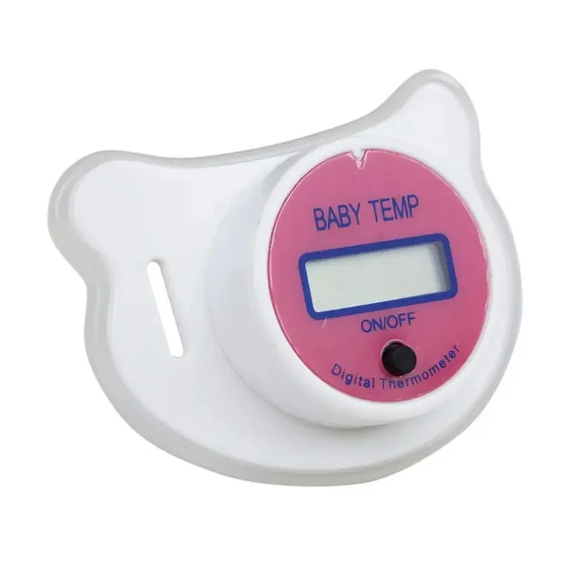 Baby\'s Electronic Pacifier Thermometer Infant Digital Smart Thermometer Baby Kid Nipple LCD Digital Mouth Pacifier