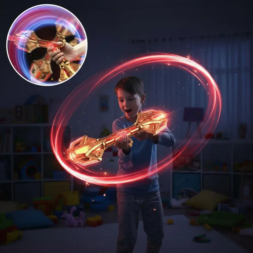 

Glow-in-the-dark Children's Toy Multi-Color Lightsaber Toy 24-Color Retractable Adjustable Length For Cosplay, Party Child Gift