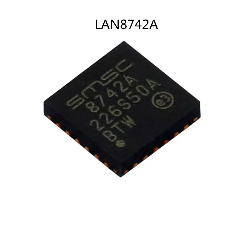 5pcs/lot LAN8742A-CZ-TR LAN8742A 8742A LAN8742 QFN-24