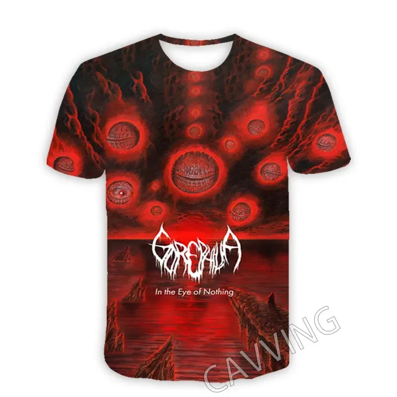 Gorephilia Rock  Band  3D Printed  Casual T-shirts Hip Hop Tee Shirts Harajuku Styles Tops Fashion Clothing  for Women/men