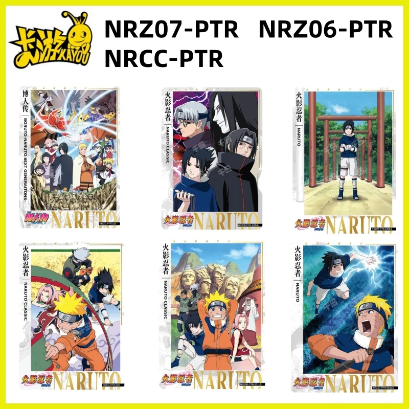 

KAYOU NARUTO NRCC-NRZ06-NRZ07-PTR 1~20 series Haruno Sakura Pain Collection card Game toys Christmas birthday gift