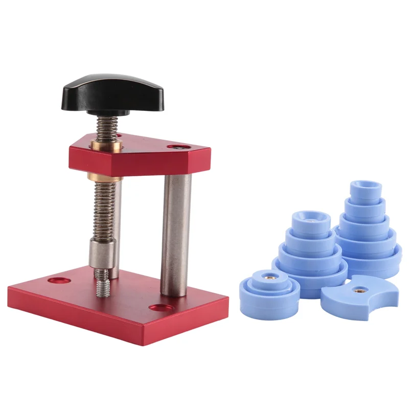 

ABWR-Micropress Watch Case Press Micropress Medium Heavy Duty Watch Case Pressing Tool With 12 Nylon Dies For Watch Repair