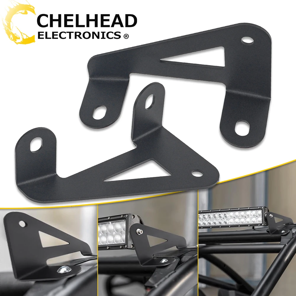 UTV Roof 30-32inch Led Light Bar Mount Bracket for Polaris RZR Pro R 4 2022 2023