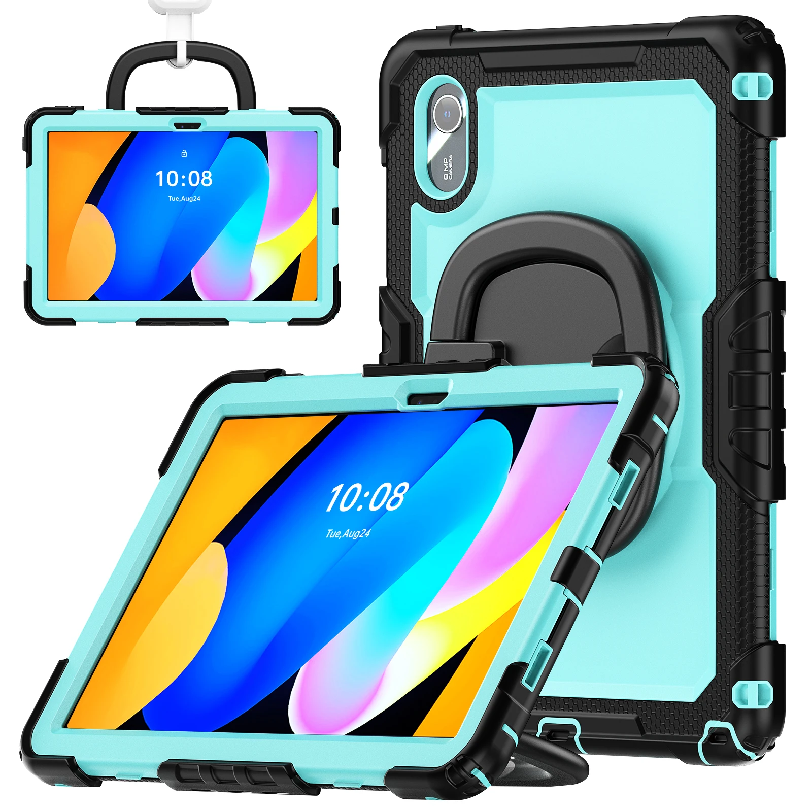 

​​Hard Case for Lenovo Xiaoxin Pad 11" 2024 TB330FU,Protective Cover with S Pen Holder and Stand for TB331FC Tablet,Shockproof​​