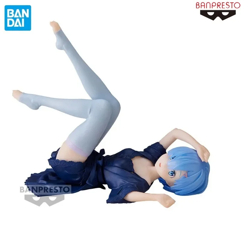 

Original Genuine Banpresto Re: Zero Starting Life in Another World 10cm Rem Anime Action Figure Figurine Gifts for Friends