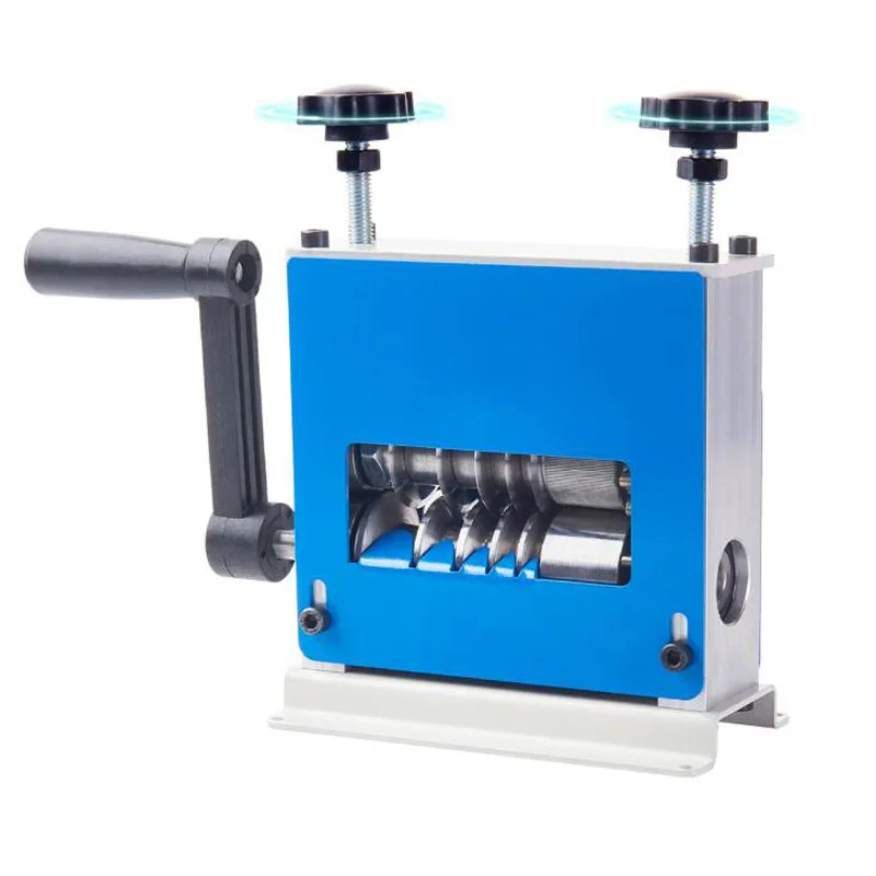 Manual Wire Stripping Machine for Copper Cable Recovery, 0.5-20mm Multi-Hole Cable Stripper, Hand Crank & Electric Drill Compati