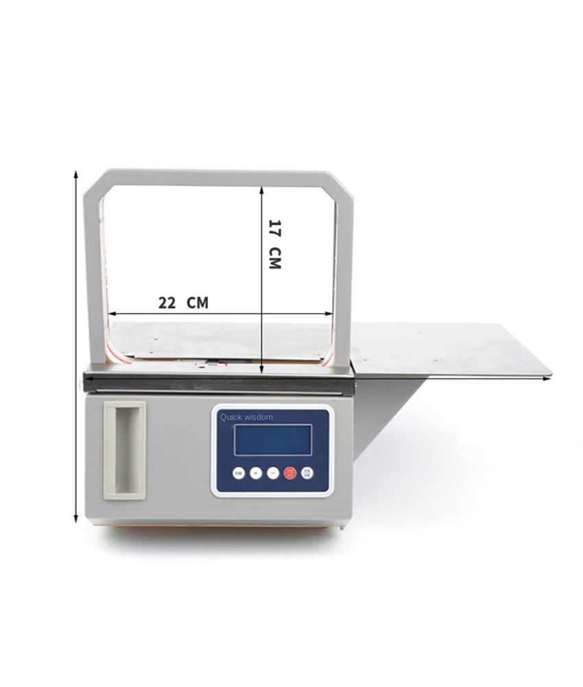 Small Automatic Strapping Machine, Strapping Machine, Vegetable Baler, Strapping Machine, Supermarket Baler, Opp Carton Fresh