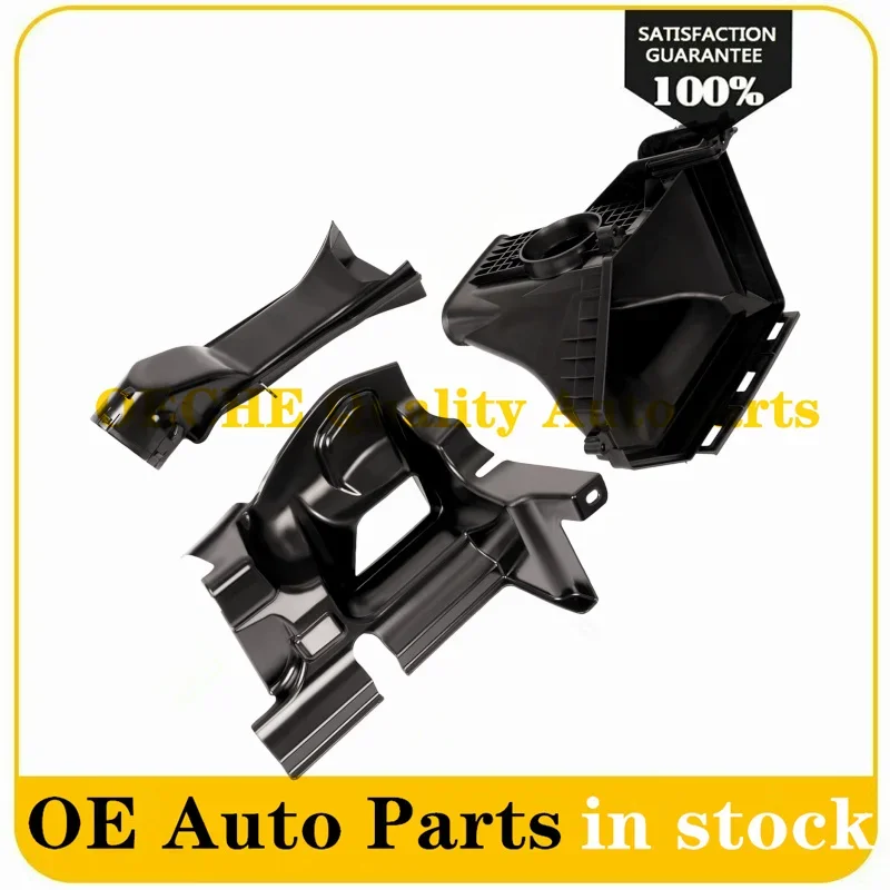 에어 박스 및 튜브 쉴드-d, 닷지 충전기 SRT 스캣 팩 데이토나 헬캣 램 2017-2021, 68175164AC, 68228902AB, 68240171AA