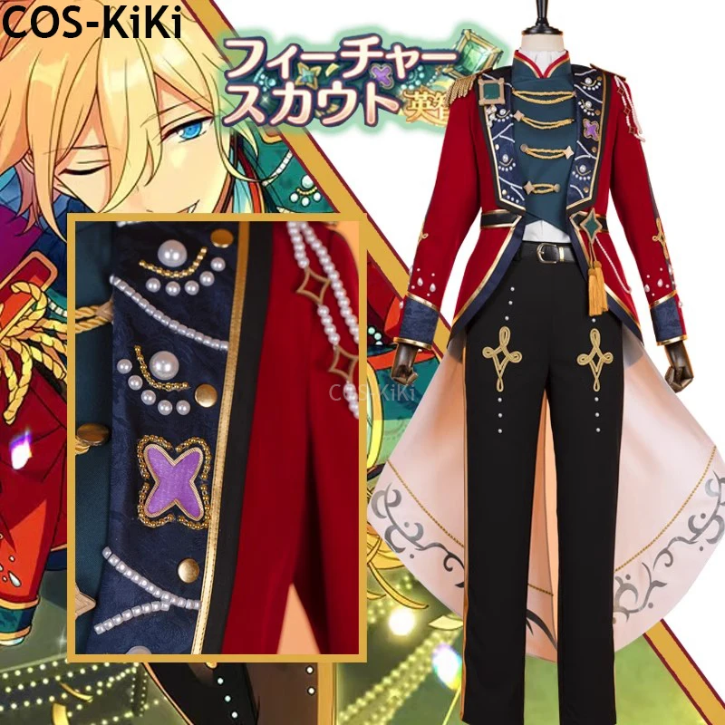 

COS-KiKi Ensemble Stars 2, Tenshouin Eichi, второй круглый персональный костюм, игровой костюм, униформа, карнавальный костюм, наряд на Хэллоуин