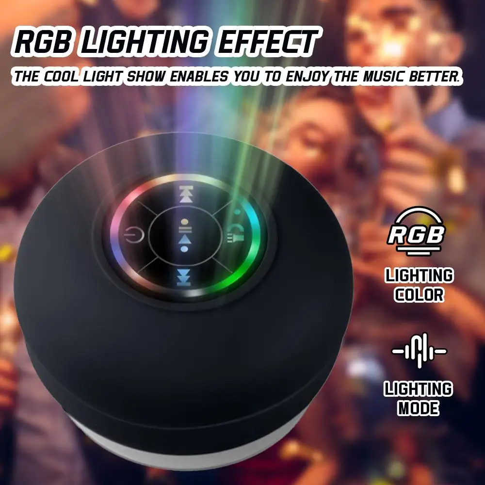 LED Waterproof Mini Speaker 4