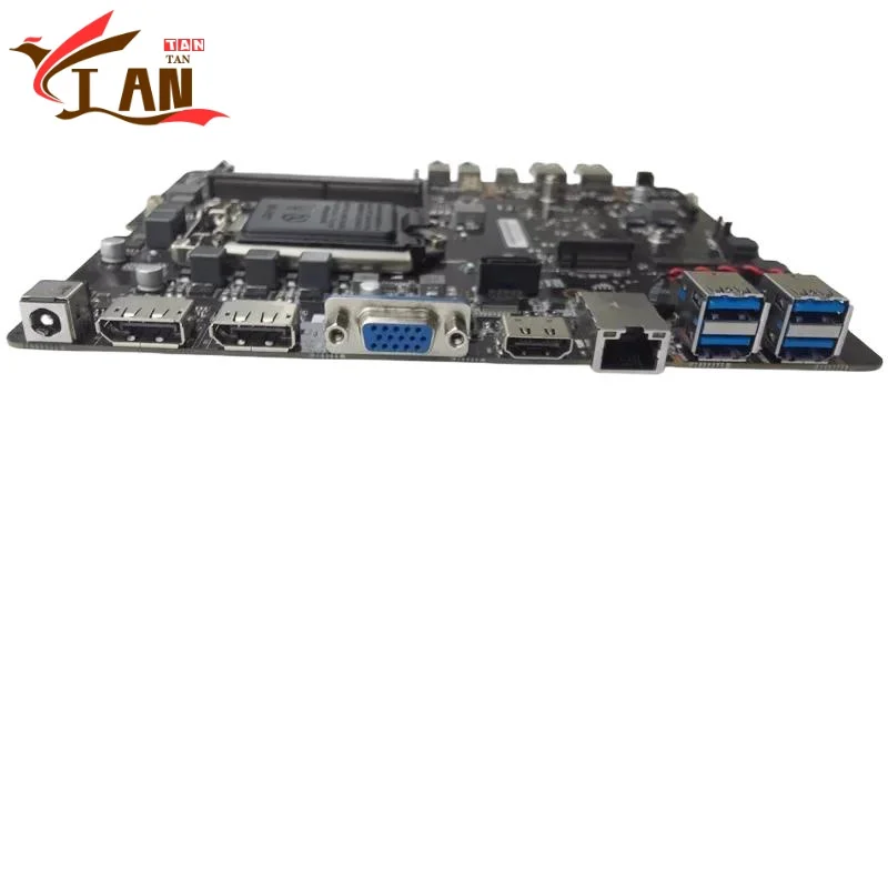 For ECS Q370-SF110 Motherboard Support 8th Generation CPU LGA 1151 DDR4 Mainboard 100% Tested Fully Work Tan