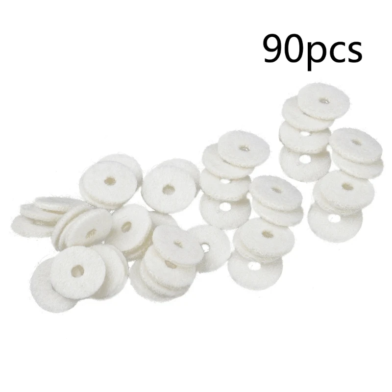 90Pcs Piano Small Tuning Tools, Piano Felt Regulating Keyboard Washers