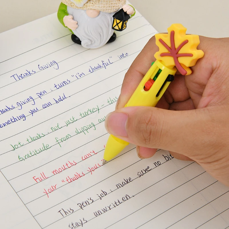 حار الشكر سلسلة اليقطين مابل ليف النمذجة قلم حبر جاف الشكر تركيا النمذجة قلم جيب صغير خيارات متعددة