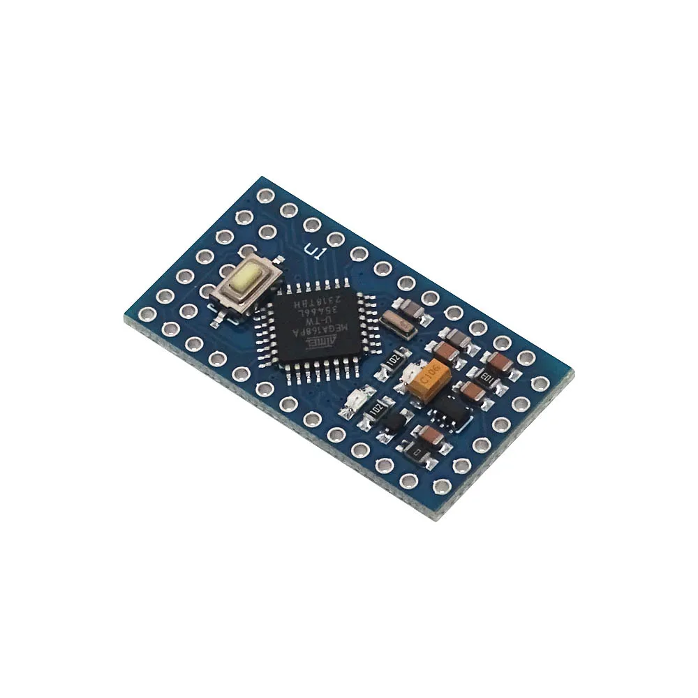 1pcs/lot Pro Mini 168/328 Atmega168 5V 16M / ATMEGA328P-MU 328P Mini ATMEGA328 5V/16MHz For Arduino Compatible Nano Module