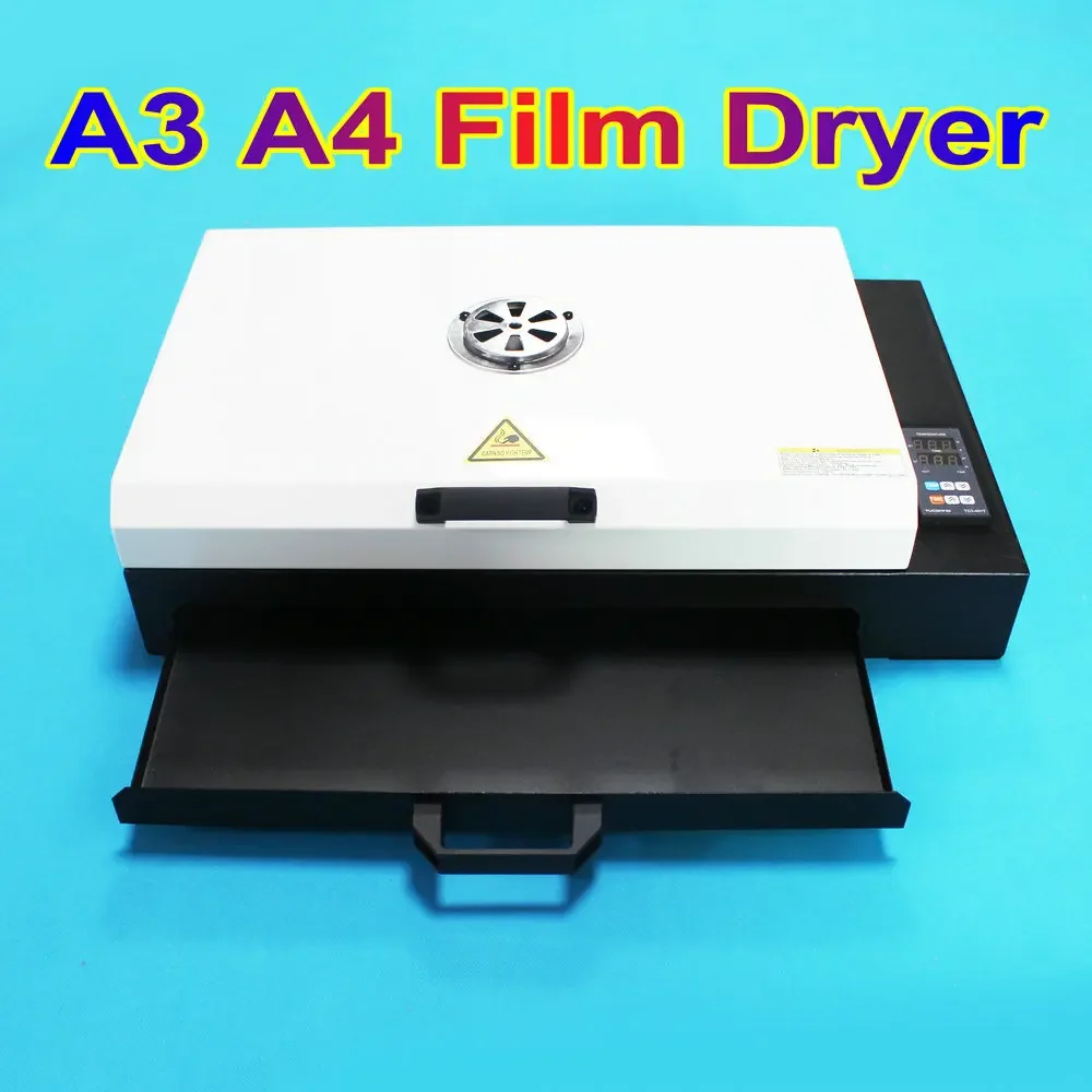 DTF Curing PET Film Oven Heating Pad Kit Device Hot Melt Powder A3 A4 PET Film T Shirt Transfer Printing DTF Printer Drying Oven