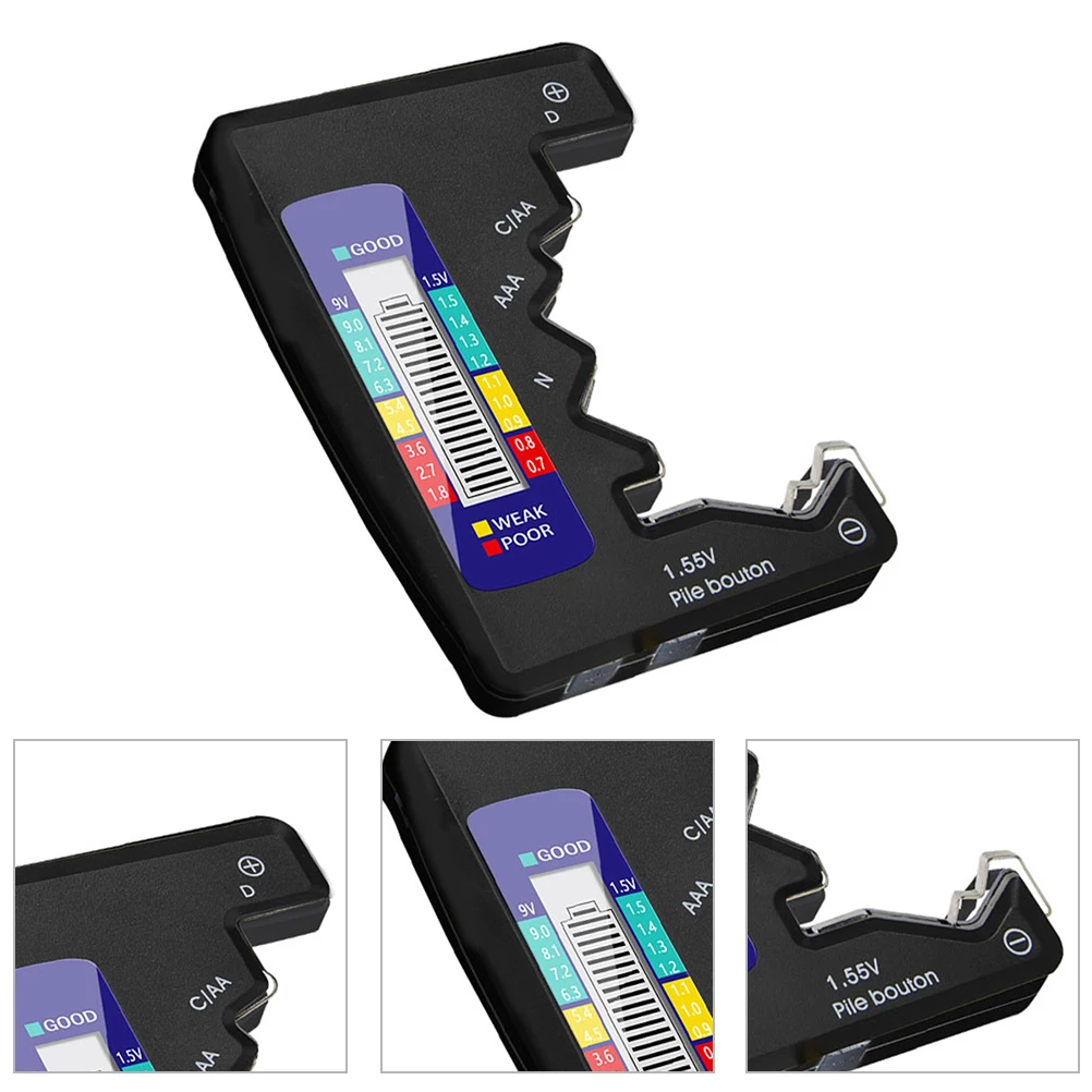 

Tester Digital Meter Tool Color Coded ABS Plastic Shell Portable Excellent Workmanship Test Device